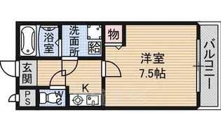 サンハイツ【3階】の間取り