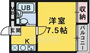 アーバンみなと【4階】の間取り
