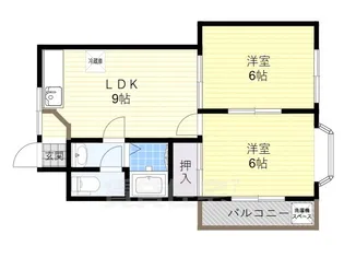 かくお第3マンション【2階】の間取り