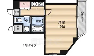 大阪府堺市堺区竜神橋町1丁【マンション】の間取り
