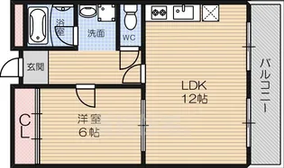 ライフステージ大仙【4階】の間取り
