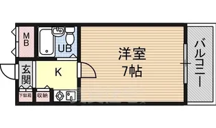 ウエムラグレース加美【301号室】の間取り