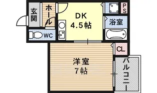 松山ビル【2階】の間取り