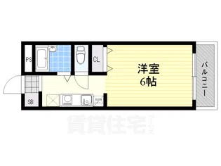 ユニオンハイツ【202号室】の間取り