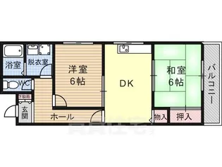 エクセレント松原【2階】の間取り