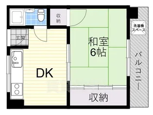 仲内ハイツ【3階】の間取り