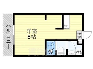 山元マンションB棟【2階】の間取り