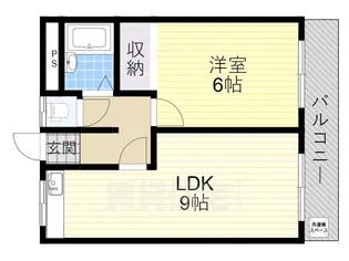 パリーサハウス【3階】の間取り