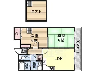メゾン川口【4階】の間取り