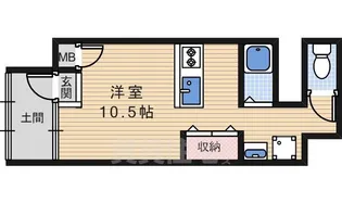 エコープラザ藤井寺【1階】の間取り