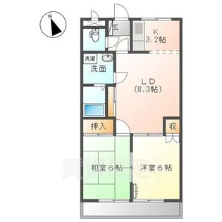 ファミーユ21【2階】の間取り