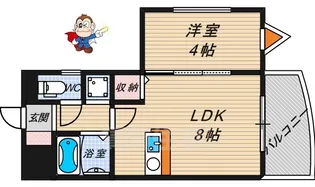 リーガルエクセレント【2階】の間取り