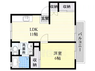 ハイムパータジェイ【2階】の間取り