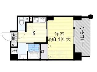 大阪府吹田市垂水町2丁目【マンション】の間取り