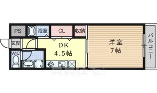 アティーズ安威【3階】の間取り
