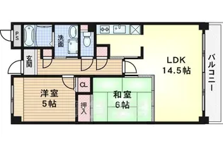 トレ・ビバース上山手公園3【1階】の間取り