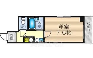 リーガル塚本5【8階】の間取り
