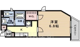 ルミエール加島【3階】の間取り