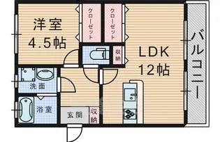 フジコーポ【3階】の間取り