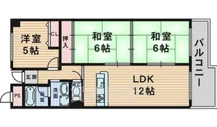 プリムベール向丘【2階】の間取り