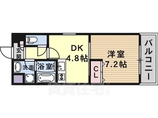 アクシス【3階】の間取り
