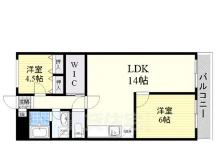 エクセルハイツ潮江【1階】の間取り