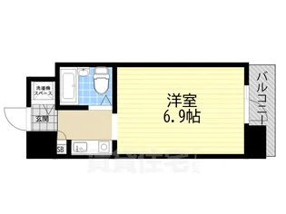 ジョイフル出屋敷2【4階】の間取り