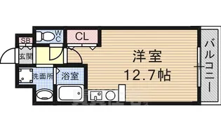 メルベーユ立花【2階】の間取り