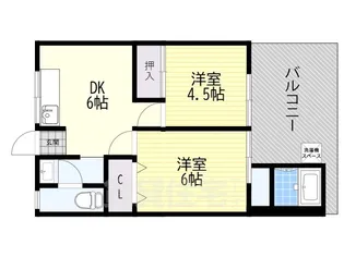 春日マンション【3階】の間取り