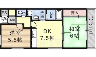 モン・スフェール・リュウ【1階】の間取り