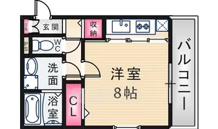サニーコート杭瀬【3階】の間取り