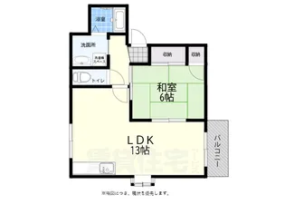 ヴェルドミール【1階】の間取り