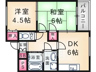 スペリティ岡山5番館【3階】の間取り