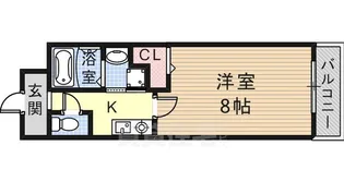 クラシェス尼崎【5階】の間取り
