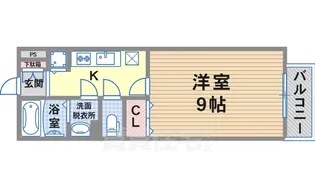 モナリエ青谷【2階】の間取り