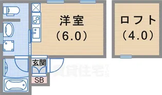 パロス山本通り【1階】の間取り