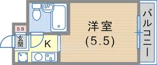 ライオンズマンション三宮【912号室】の間取り