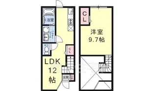 シャンテM【1階】の間取り