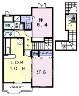 ローレルコート・Y【1階】の間取り