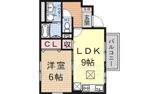 サンホームハラダン【1階】の間取り