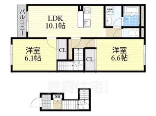 マミーユ【2階】の間取り