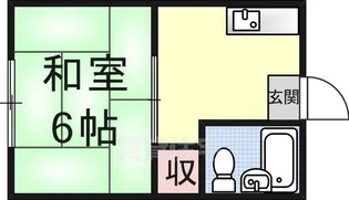 ハイム祖呂文【2階】の間取り