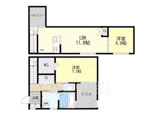 Plaisir【2階】の間取り