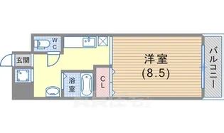 TMコート大開【2階】の間取り