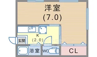 第一金光ビル【4階】の間取り