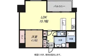 HMレジデンス【4階】の間取り
