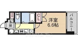 パルティール御器所【11階】の間取り