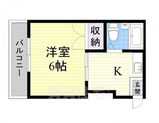 プレアール針中野【3階】の間取り