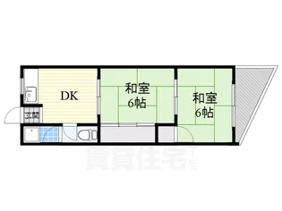 コーポ丘【3階】の間取り