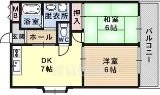 エスポワール【3階】の間取り